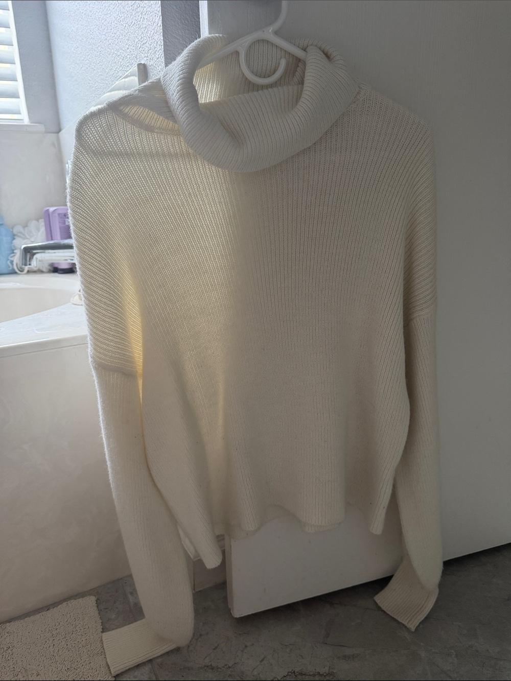Urban Outfitters Cream Turtleneck Sweater